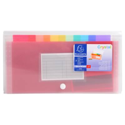 Trieur pocket PP 7 Compartiments 14x26 CRYSTAL