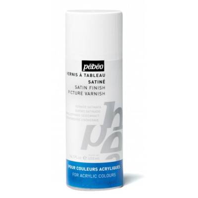 Artist Acrylics 400 Ml Vernis Acrylique Satiné Phase Solvant En Spray