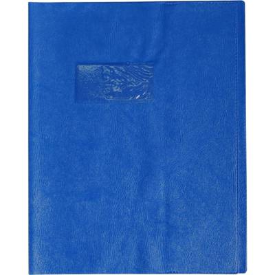 Protège-cahier 20/100ème 17x22 bleu victoria - CLAIREFONTAINE