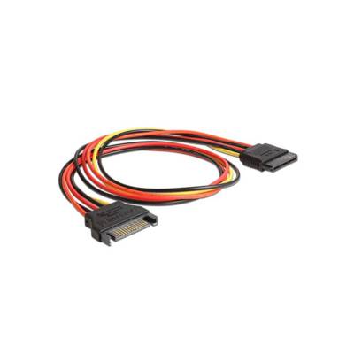 Rallonge d'alimentation Sata Mâle vers Femelle 50cm