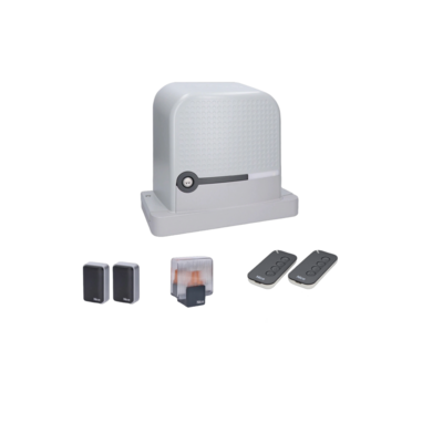 kit pour portail coulissant jusqu'à 400kg/7m - NICE  - RBS400BDKCE - Maxoutil