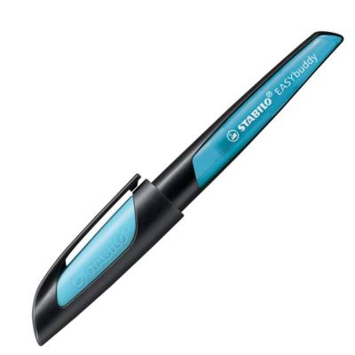 Stylo plume EASYbuddy pointe moyenne droitiers noir/bleu