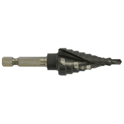 Foret conique étagé HSS Revêtu TiAlN 4/20MM - TIVOLY - 11448220420 - Maxoutil