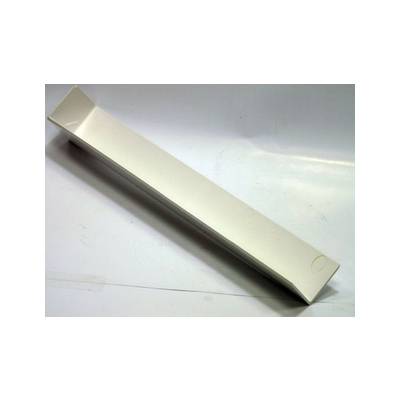 Cache angle extérieur 90° en PVC blanc - 40 x 40 x 300 mm - Gedimat - MEP TECHNO PROFILS