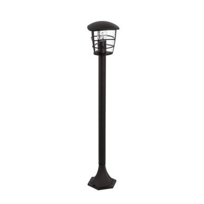 Potelet extérieur ALORIA noir E27 60W - Gedimat