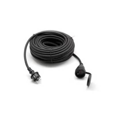 Rallonge extérieur H07RNF 3G2.5 noir 10 m - Gedimat - GAO