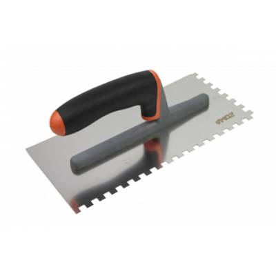 Platoir cranté 280 mm EDMA 8x8 mm - 255755 - EDMA OUTILLAGE