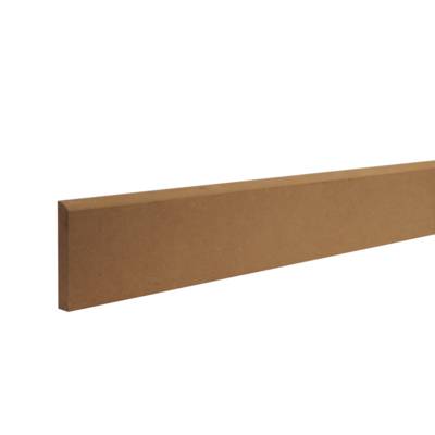 Plinthe réversible MDF brut L.2,44 m - Gedimat - SOTRINBOIS
