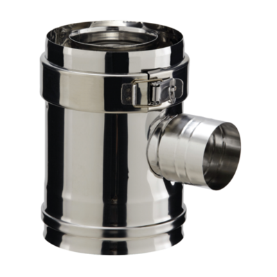 Conduit droit prise air 90° brut 80/130 PGI EDPA9080/130PGI POUJOULAT - 37080708 - Maxoutil