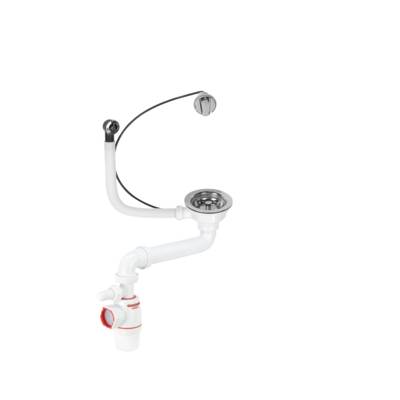 Ensemble vidage gain de place NÉO AIR - sortie Ø40 mm - Gedimat - WIRQUIN