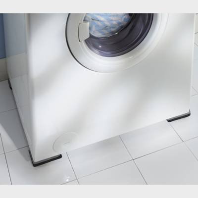 Patin carré anti-vibration - lot de 4 pièces - Gedimat