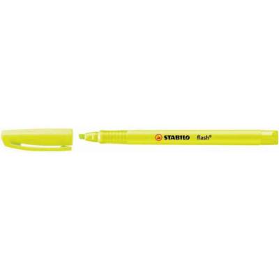 Surligneur de poche Flash Pointe Biseautée 1 - 3,5 mm Jaune