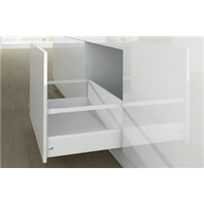 Casserolier Arcitech HETTICH - P.450 H.282/126mm - blanc sans coulisse avec tringle - 9149434 - HETTICH FRANCE