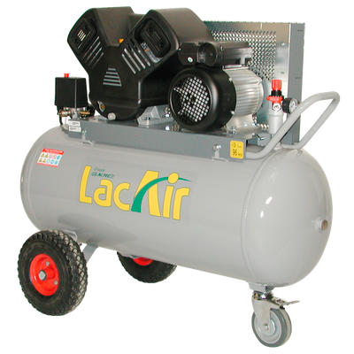 Compresseur mobile TwinAir 17/100M LACME 17 m³/h mono 100L 11 bar - 462600 - LACME SARL