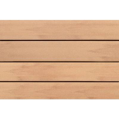 Lame de terrasse EMOTION bois composite - 23 x 138 mm L.4 m - brun Savane - Gedimat - SILVADEC