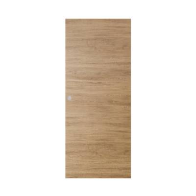 Porte coulissante alvéolaire SIANA décor chêne moyen - 204 x 73 cm - Gedimat - MINGUELA