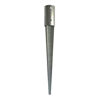 Pied rond pour poteau diam.8cm à enfoncer - Gedimat