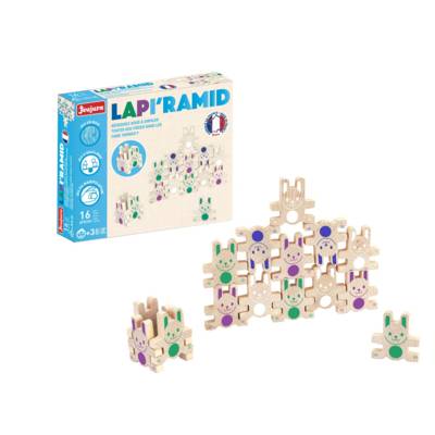 Jeu d'Equilibre et de Manipulation LAPI'RAMID - 16 Pièces - JEUJURA