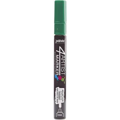 Marqueur peinture 4ARTIST pointe ogive 4 mm Vert Foncé - PÉBÉO