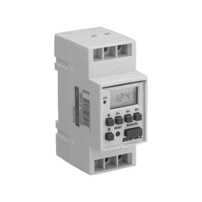 Horloge modulaire digitale gris - Gedimat - DEBFLEX