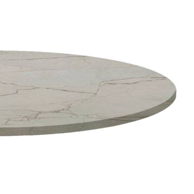 Plateau de table Ø80cm Marbre Yule - RestooTab