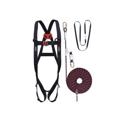 Kit antichute coulissant sur corde SPARTAN - 10 m - Gedimat - JSP