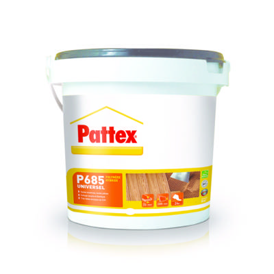 Colle élastique tous parquets P685 - seau de 7kg - Gedimat - PATTEX