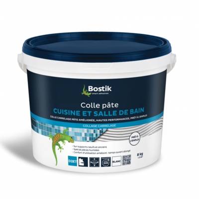 Colle carrelage cuisine et salle de bains en pâte - Gedimat - BOSTIK