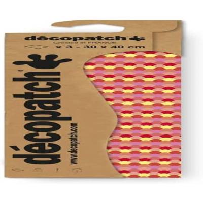 Pochette 3 Feuilles Identiques Ref 882 - - DÉCOPATCH