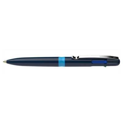 Stylo à bille Take 4 bleu Épaisseurs de trait M - SCHNEIDER