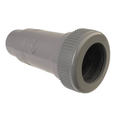Manchon de dilatation horizontal PVC NICOLL mâle-femelle diam.40mm coloris gris - Gedimat