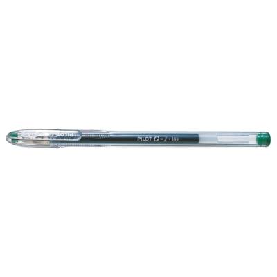Stylo gel G-1 point fine 0,5mm tracé 0,3mm vert - Pilot