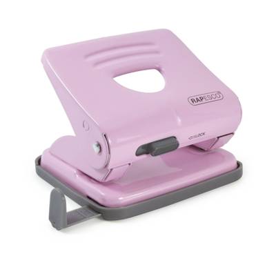 Perforatrice 2-Trous en Métal 25 Feuilles, Rose