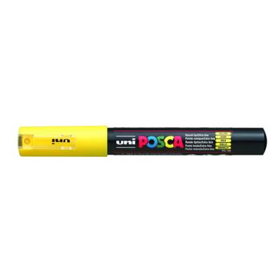 Marqueur pointe conique extra-fine pc1mc 0,7 - 1mm jaune