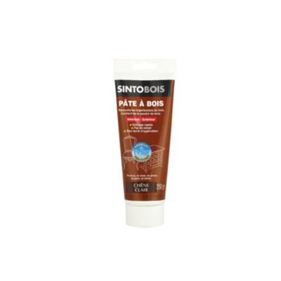 Pâte à bois à l'eau Chêne Clair Tube de 250 grammes - 37700 - SINTO SA
