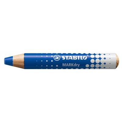 Crayon marqueur MARKdry - bleu - STABILO