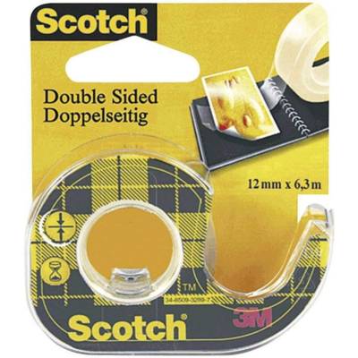 Ruban adhésif double face 665, 12 mm x 7,9 m