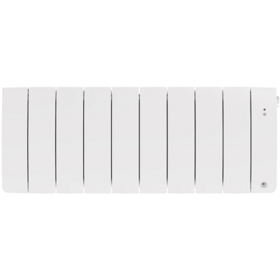 Radiateur chaleur douce connecté Bilbao 4 bas 1000W Blanc brillant - THERMOR - 494836