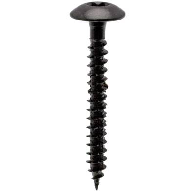 Vis penture empreinte Torx en acier zingué noir 6 x 40 mm - Gedimat - NORAIL