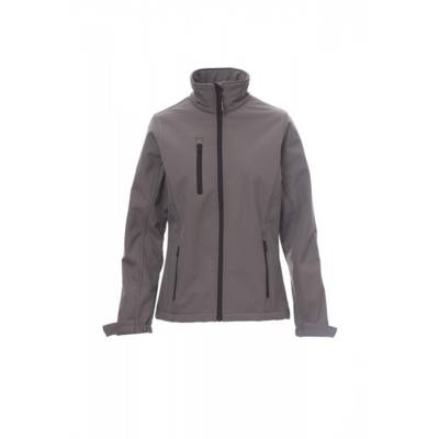 Soft-shell soft shell mechanical stretch 320 gr PAYPER DUBLIN LADY GRIS ACIER - 001249035513008L