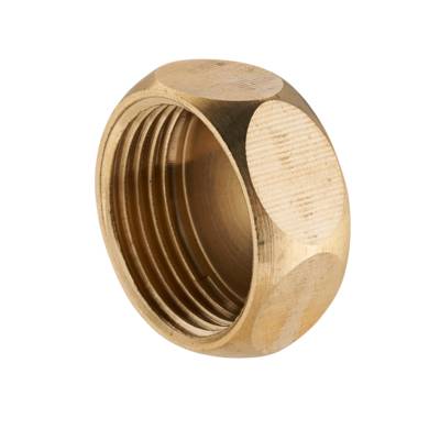 Bouchon laiton brut - femelle ø20 x 27 mm - Gedimat - NOYON ET THIEBAULT