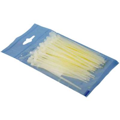 Sachet de 100 serre-câble Nylon 200 x 2,5 mm Blanc - LOGILINK