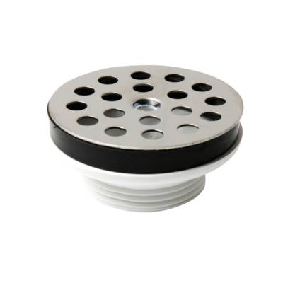 Bonde à écoulement libre pour lavabo sans trop plein, serrage 0.55 mm, corps plastique, vis centrale inox, débit 40 l.mn, NF - Gedimat - VALENTIN