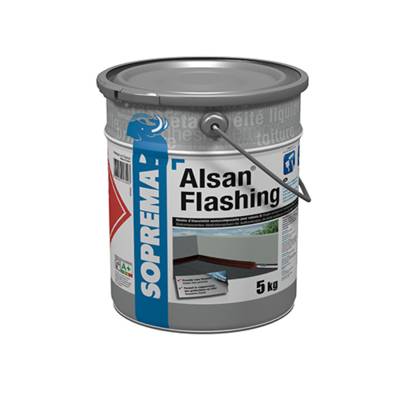 Résine d'étanchéité Alsan Flashing SOPREMA - bidon 5 kg - 00031447 - Maxoutil