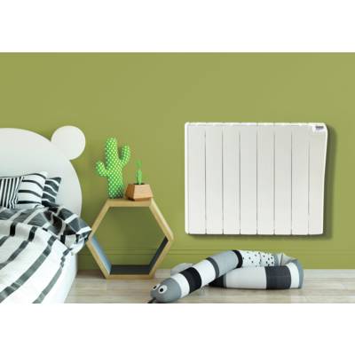 Radiateur électrique à inertie sèche céramique TRADITION PLUS blanc - Gedimat