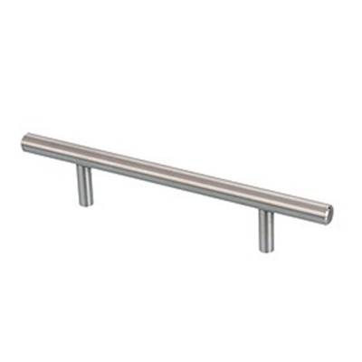 Poignée barre L.480 x Ø12 x 416 mm DESIGN MAT Inox brossé - DM003.IN.12.416.5 - DESIGN-MAT