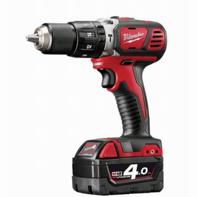 Perceuse à percussion M18 BPD-402C - MILWAUKEE - avec 2 batteries 4Ah - chargeur - coffret - 4933443520 - Maxoutil