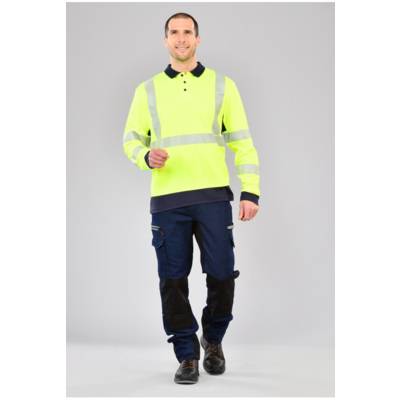Polo ML Haute Visibilité Visio Maille - DMD France
