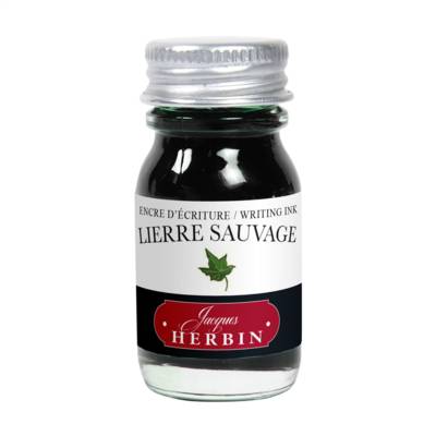 Encre traditionnelle à stylo en flacon 10ml - lierre sauvage - HERBIN