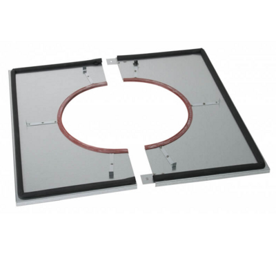 Plaque de distance sécurité étanche plafond Ø150 POUJOULAT - 32150120 - Maxoutil